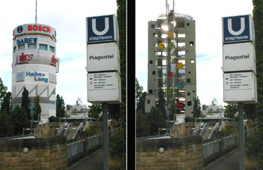 Modelle in der Umgebung, Pragsattel, Stuttgart-Killesberg